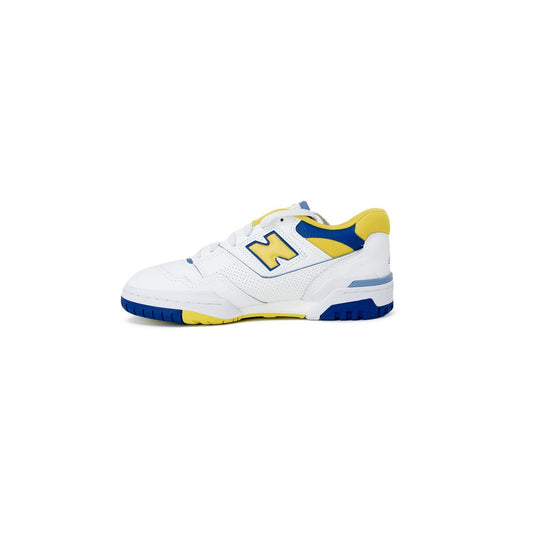 New Balance Yellow Synthetic Leather Sneaker New Balance