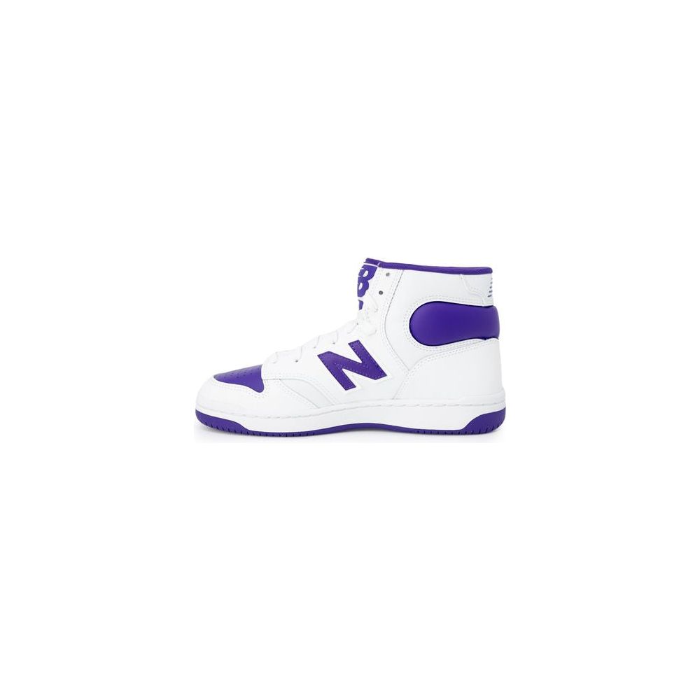 New Balance Purple Leather Sneaker