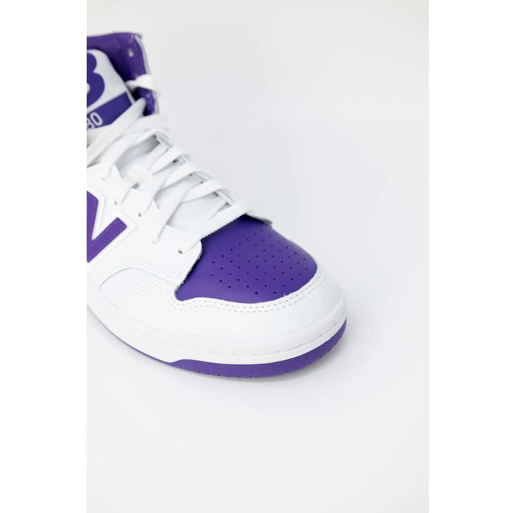 New Balance Purple Leather Sneaker