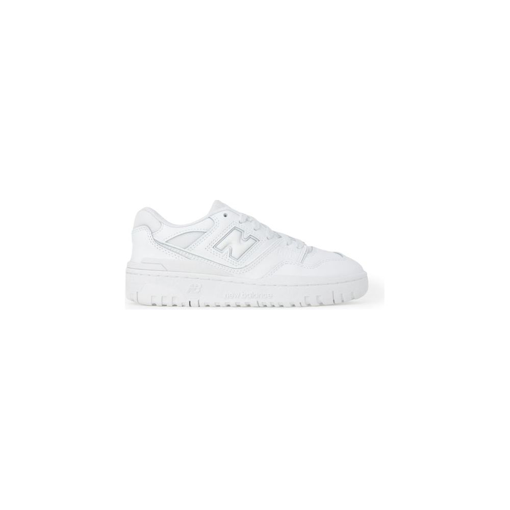 New Balance White Synthetic Material Sneaker