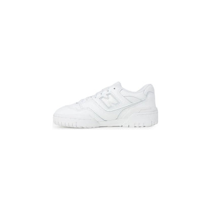 New Balance White Synthetic Material Sneaker