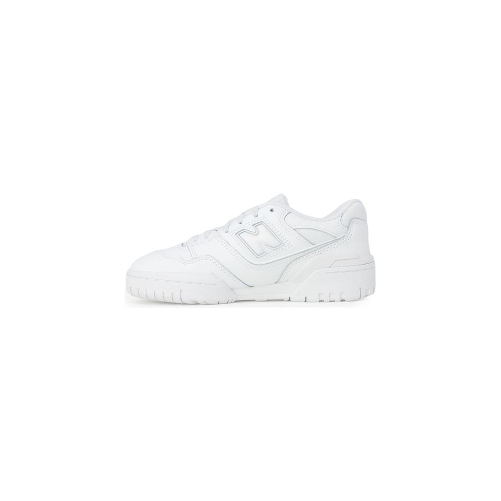 New Balance White Synthetic Material Sneaker