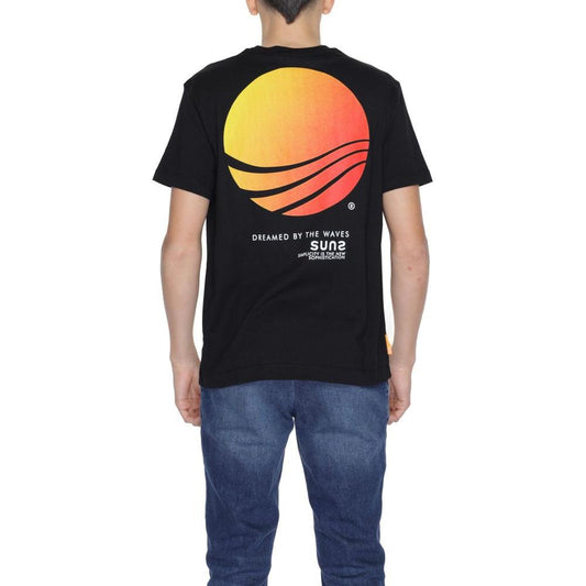 Suns Black Cotton T-Shirt Suns