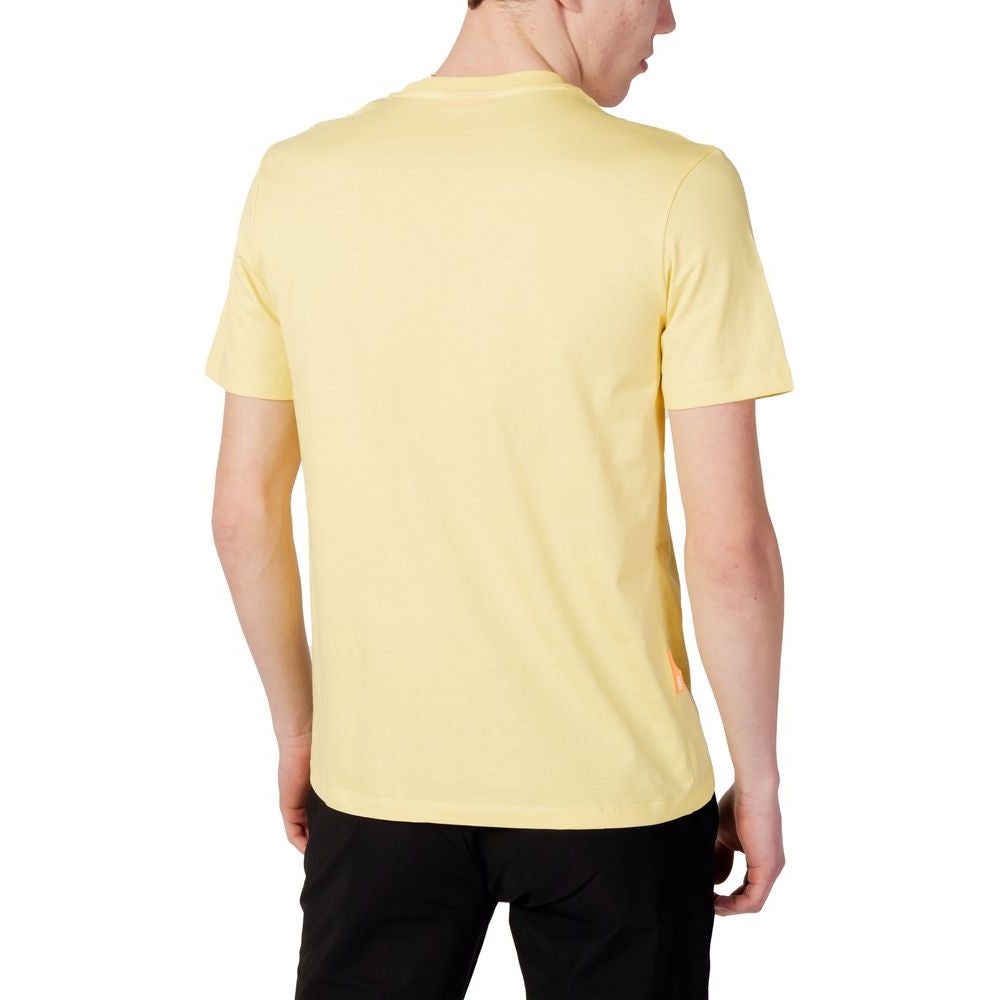 Suns Yellow Cotton T-Shirt