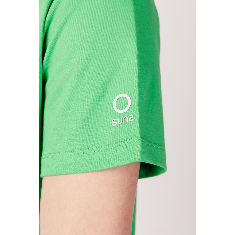 Suns Green Cotton T-Shirt Suns