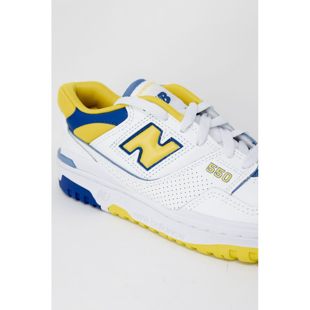 New Balance Yellow Leather Leather Sneaker New Balance