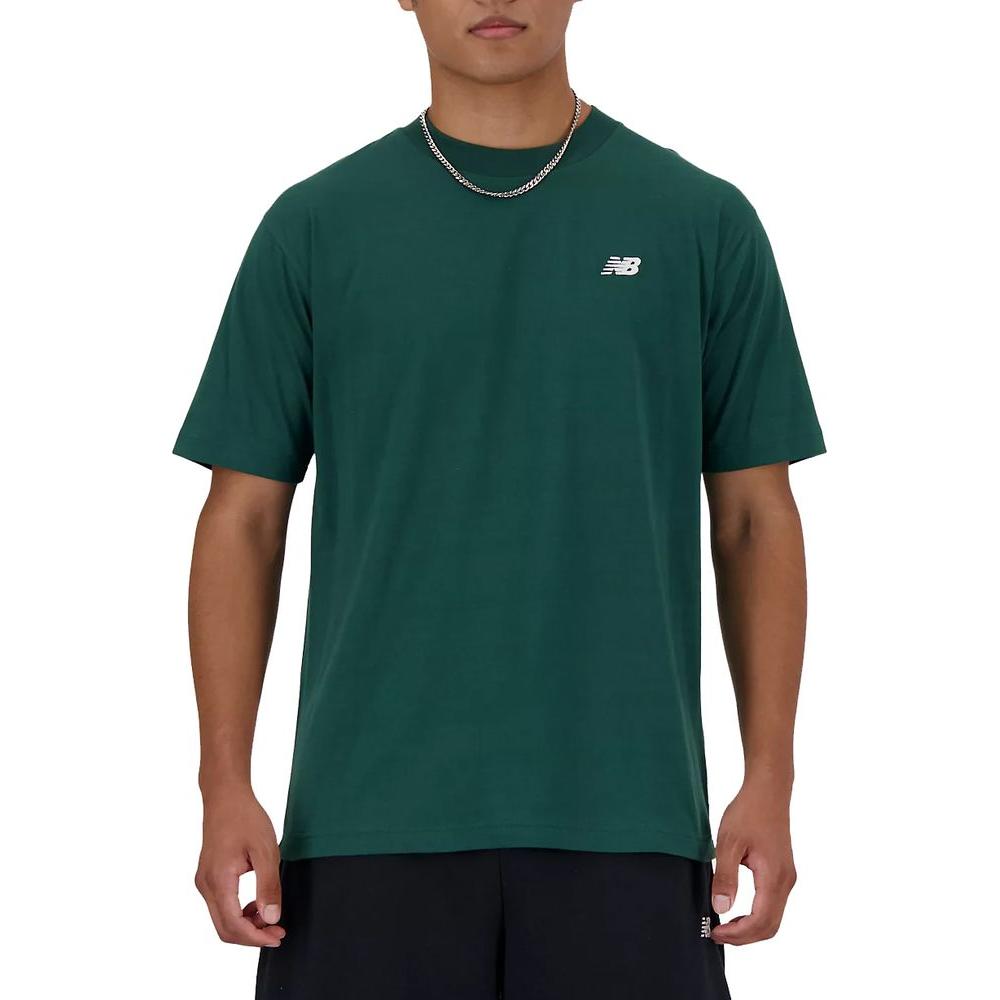 New Balance Green Cotton T-Shirt