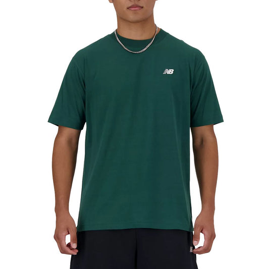 New Balance Green Cotton T-Shirt New Balance