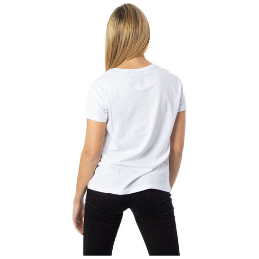 Armani Exchange White Cotton Tops & T-Shirt