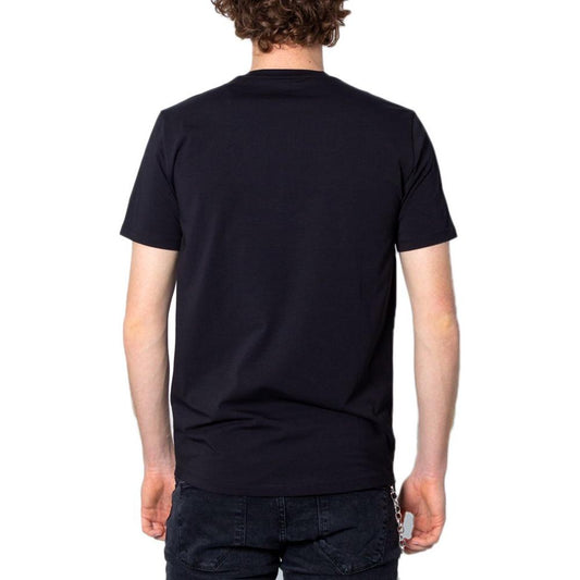 Armani Exchange Black Cotton T-Shirt