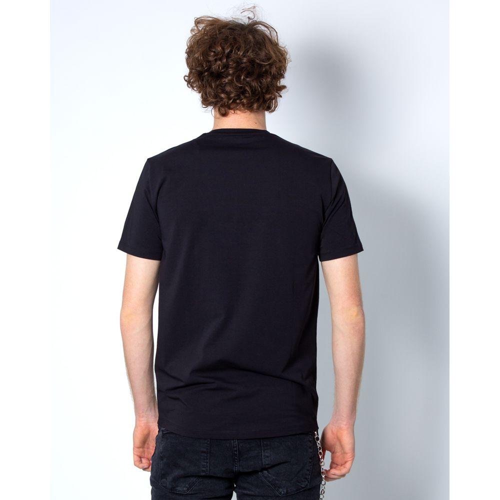 Armani Exchange Black Cotton T-Shirt