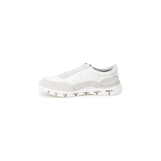 Clarks White Leather Sneaker Clarks