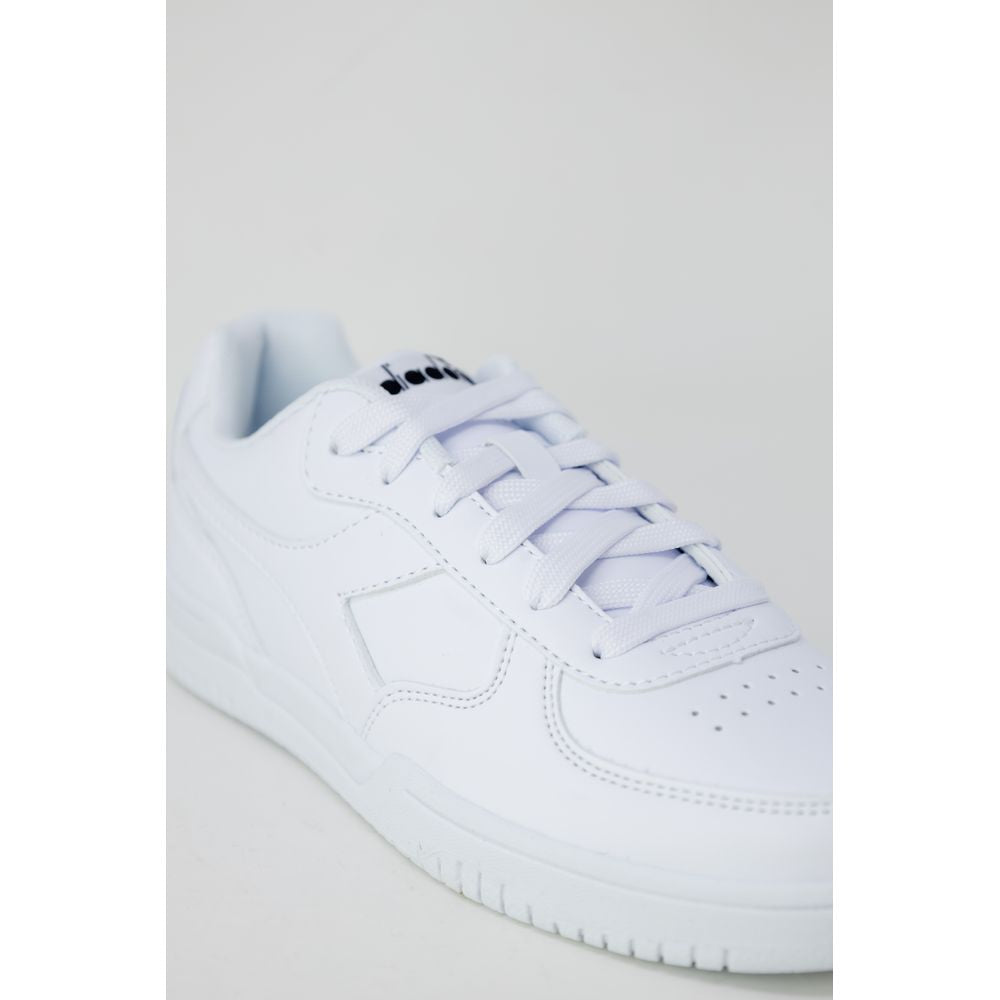 Diadora White Leather Leather Sneaker Diadora