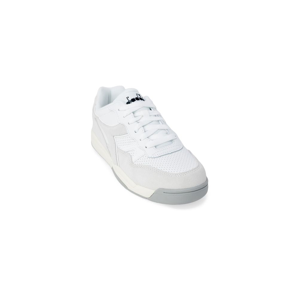 Diadora White Leather Leather Sneaker Diadora