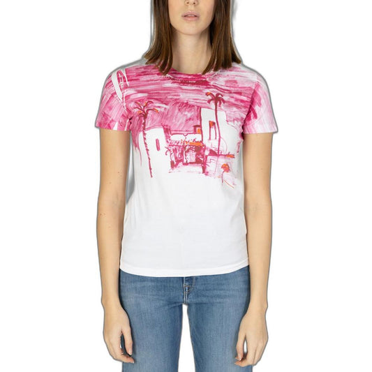 Desigual Multicolor Cotton Tops & T-Shirt