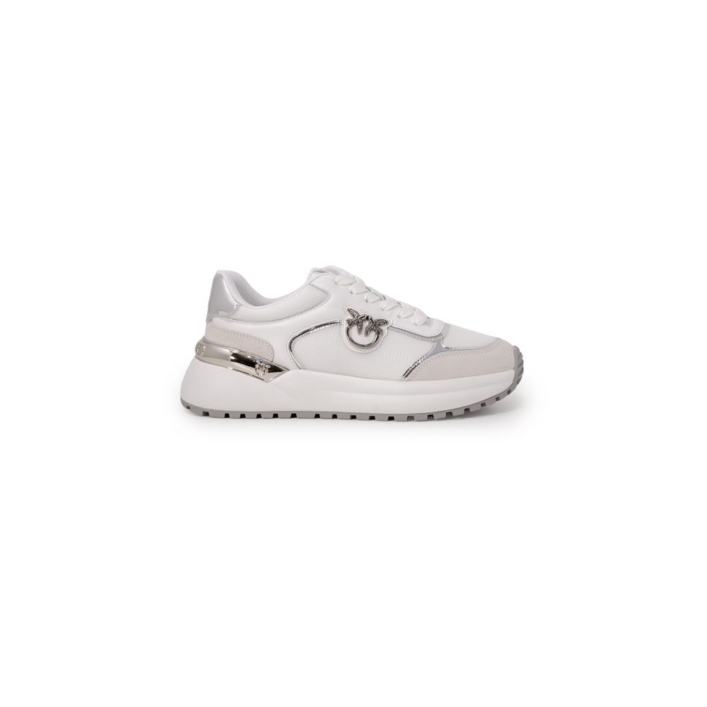 PINKO White Leather Sneaker PINKO