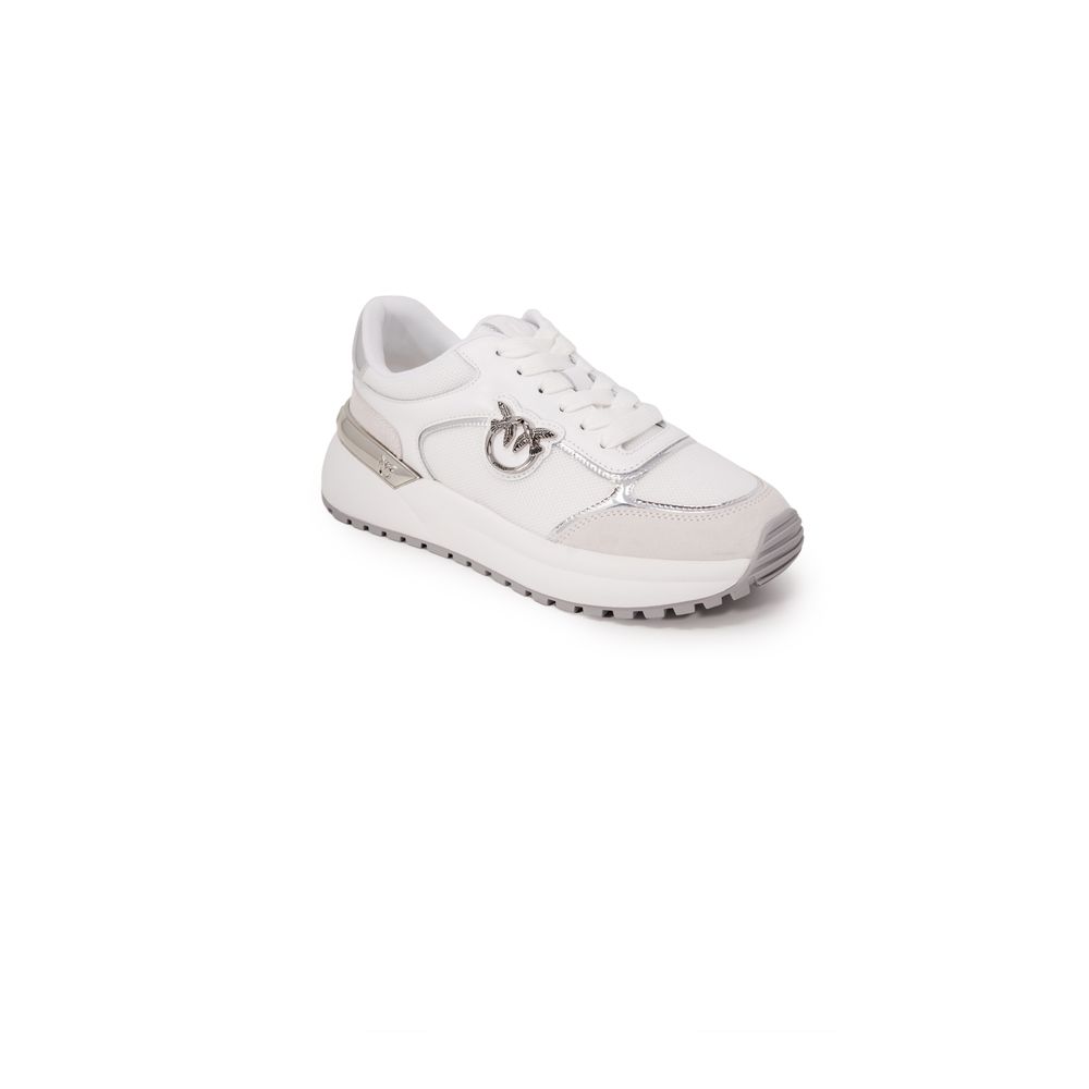 PINKO White Leather Sneaker PINKO