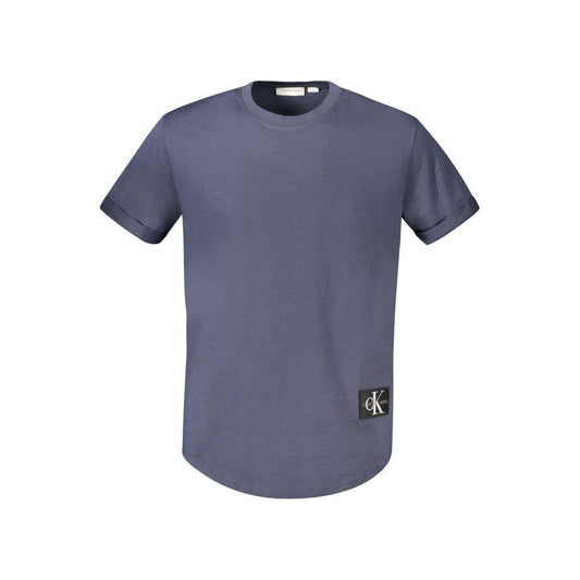 Calvin Klein Blue Cotton T-Shirt Calvin Klein