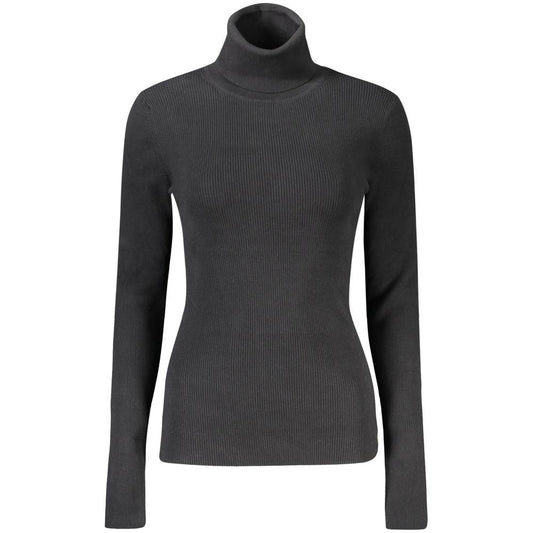 Calvin Klein Black Cotton Sweater Calvin Klein