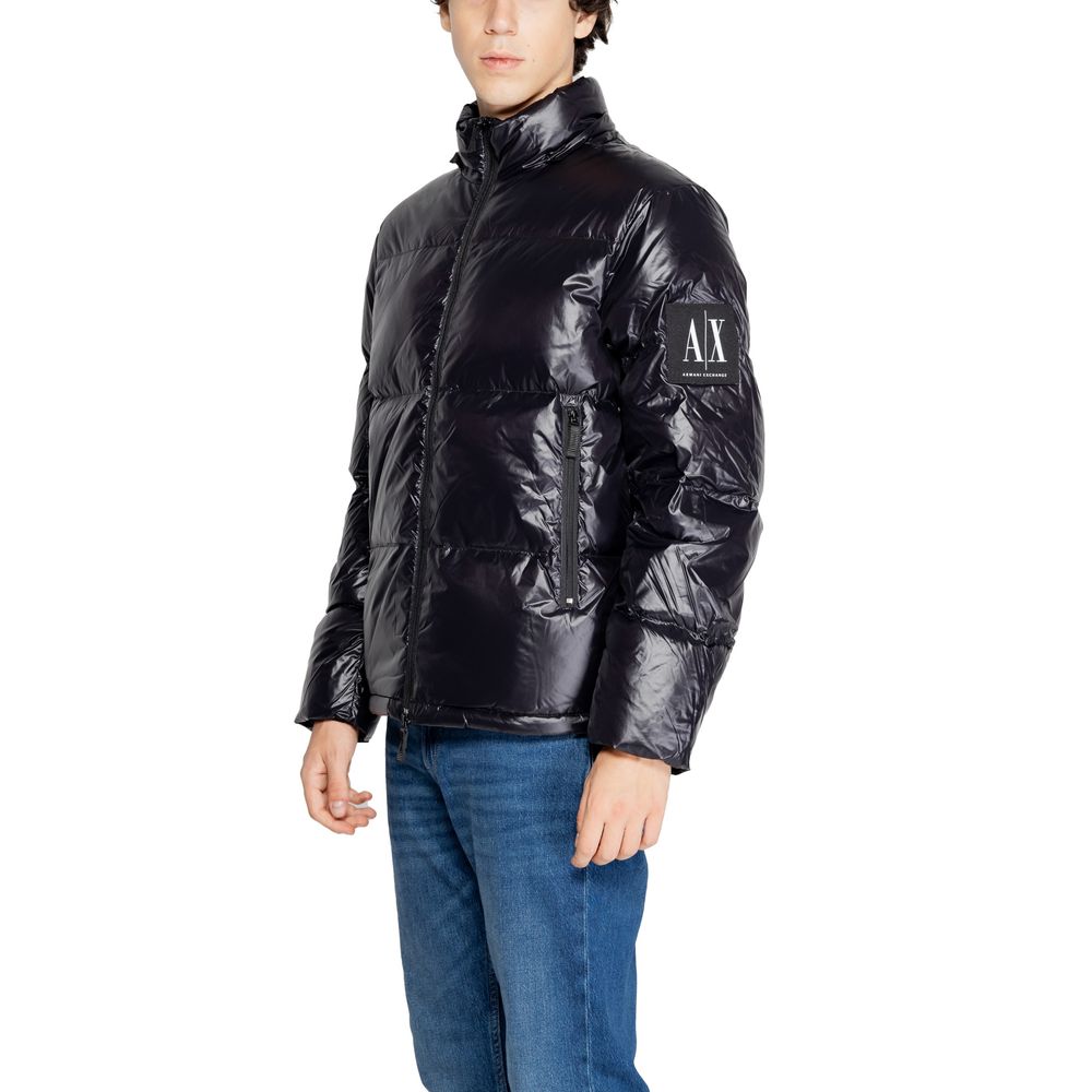 Armani Exchange Black Polyamide Jacket