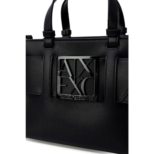 Armani Exchange Black Polyethylene Handbag Armani Exchange