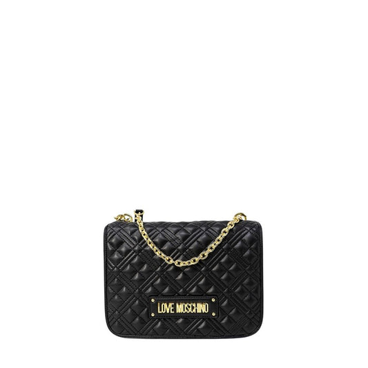 Love Moschino Black Polyethylene Handbag Love Moschino