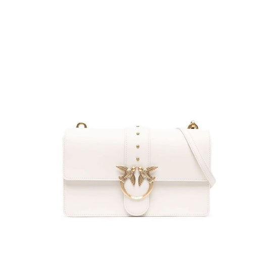 PINKO White Leather Handbag