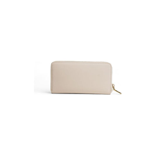 Love Moschino Beige Polyethylene Wallet Love Moschino