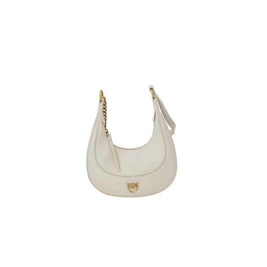 PINKO White Leather Handbag PINKO