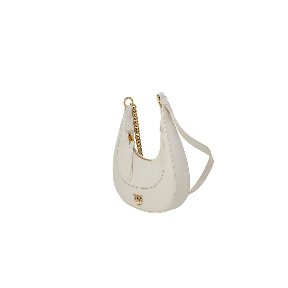 PINKO White Leather Handbag