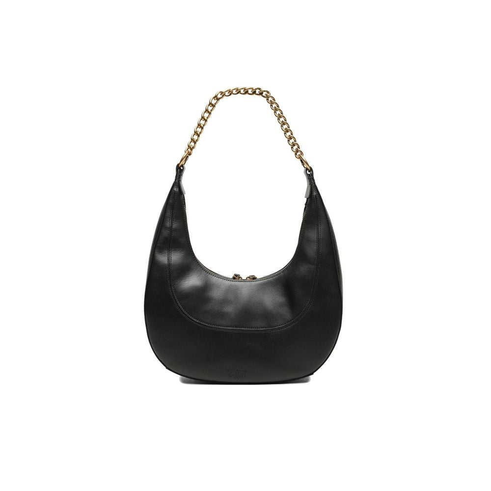 PINKO Black Leather Handbag