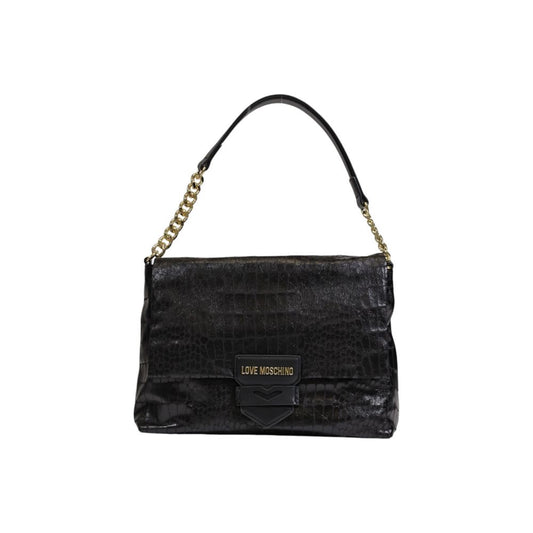 Love Moschino Black Polyester Handbag