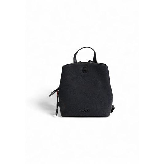 Desigual Black Polyethylene Backpack