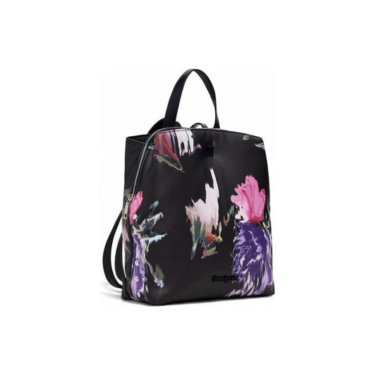 Desigual Black Polyethylene Backpack Desigual