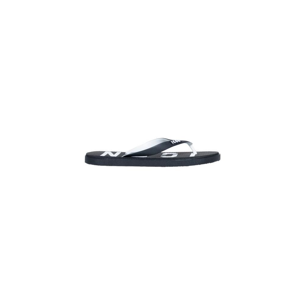 Icon Black Rubber Sandal