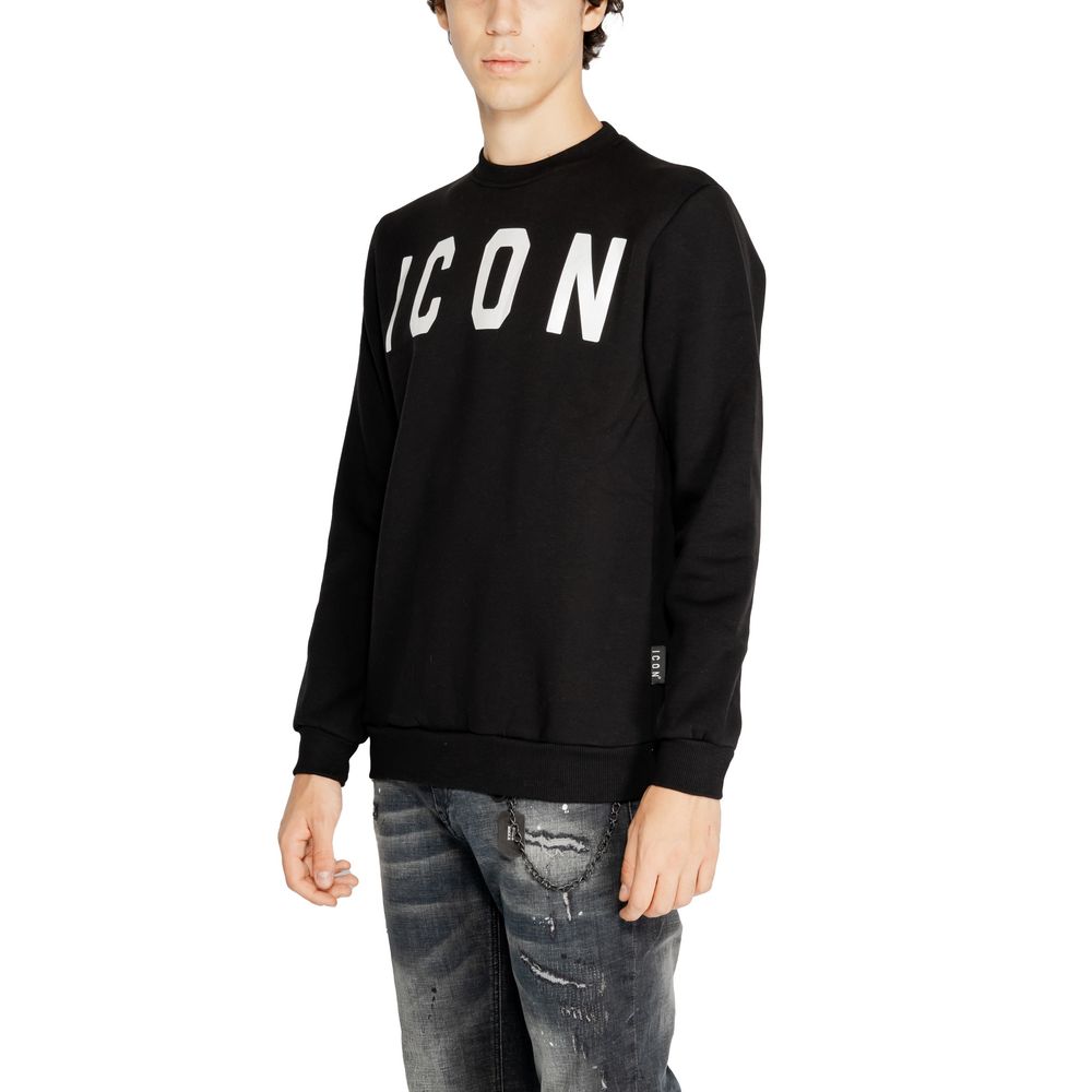 Icon Black And White Cotton Sweater Icon