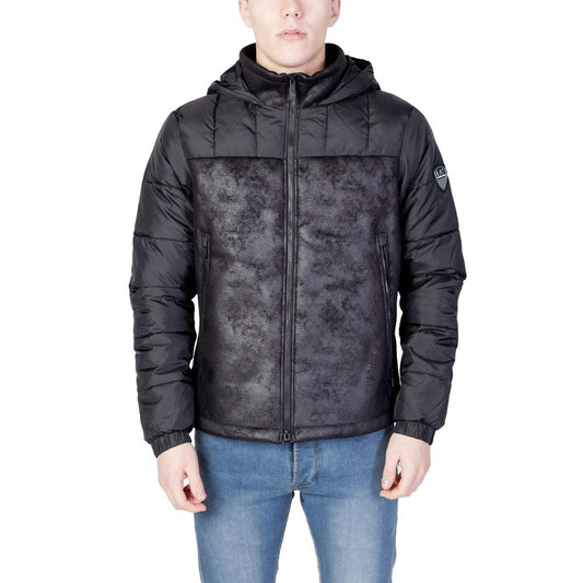 EA7 Emporio Armani Black Polyester Jacket