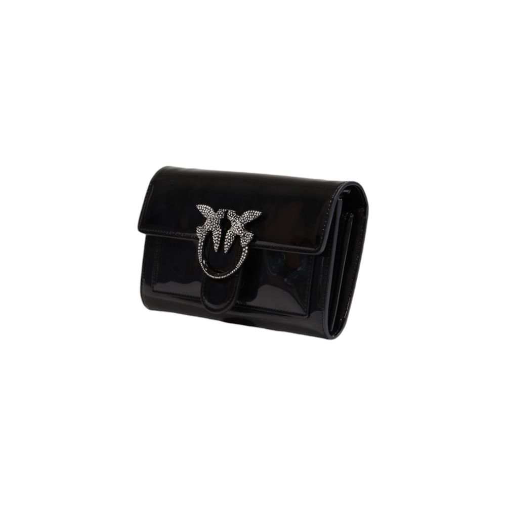 PINKO Black Polyester Wallet PINKO