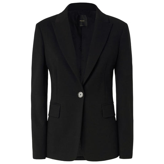 PINKO Black Polyester Suits & Blazer PINKO