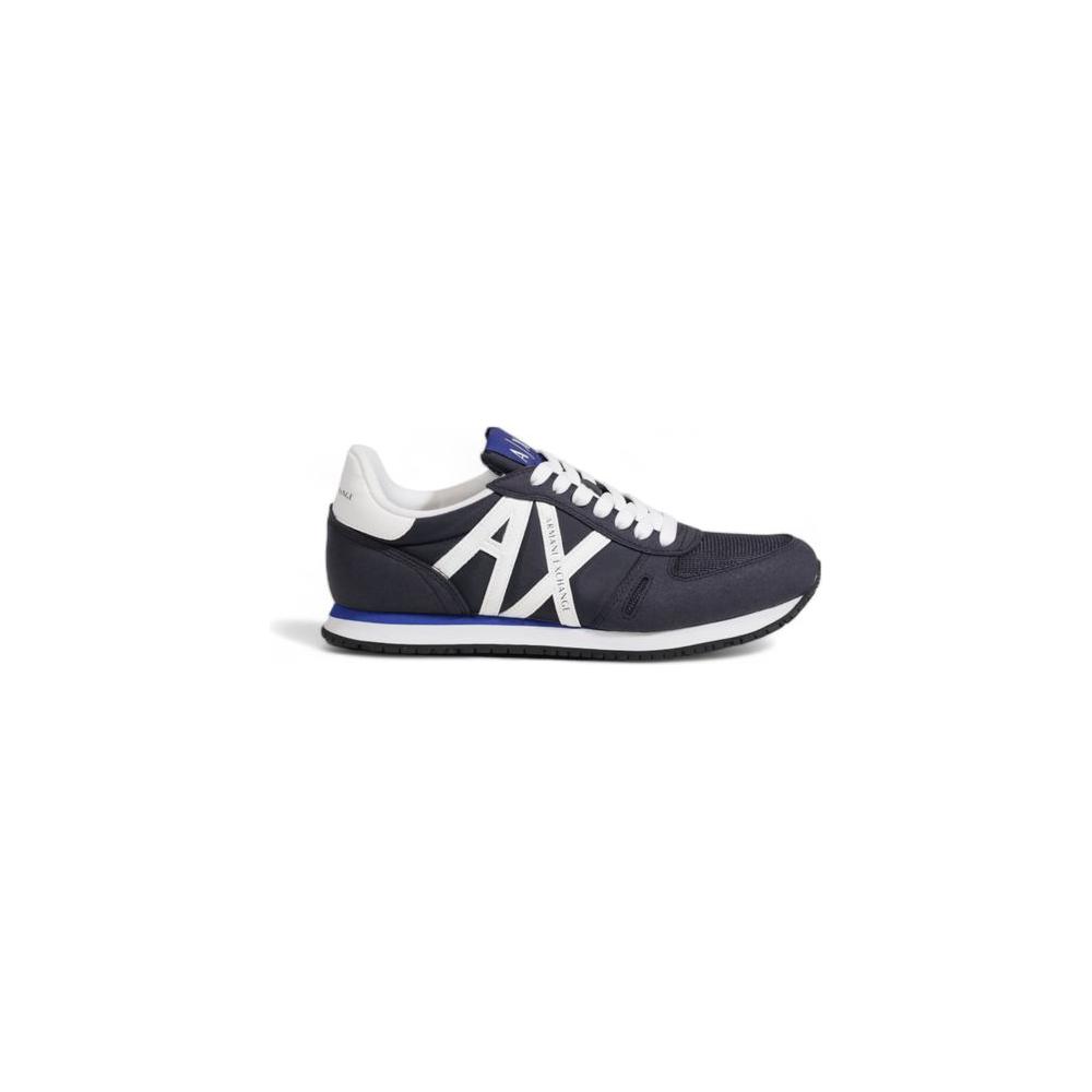 Armani Exchange Blue Polyester Sneaker Armani Exchange