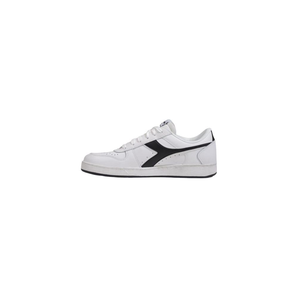 Diadora Black And White Leather Sneaker Diadora