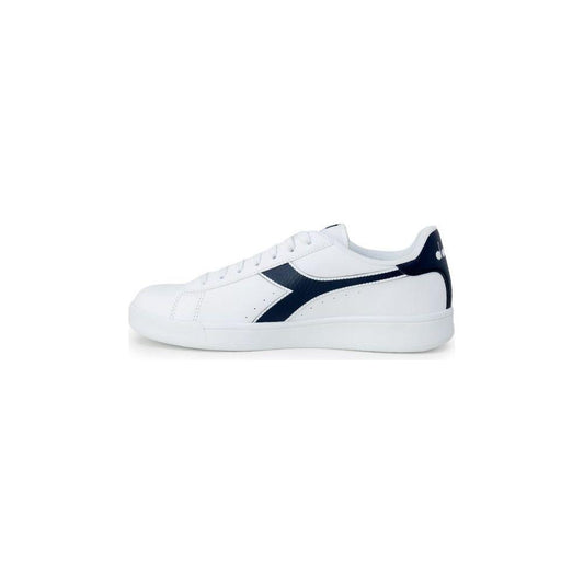 Diadora Blue Leather Leather Sneaker Diadora