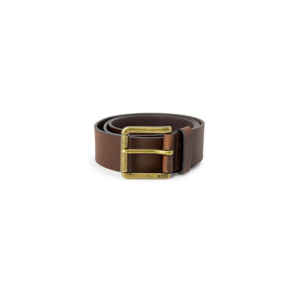 Hugo Boss Brown Leather Belt Hugo Boss