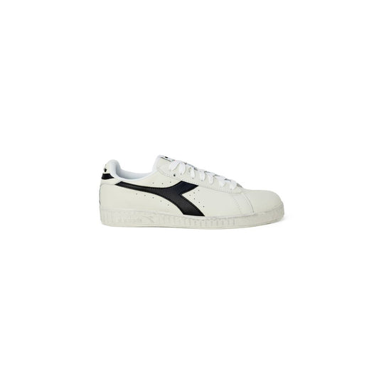 Diadora Black Leather Leather Sneaker Diadora