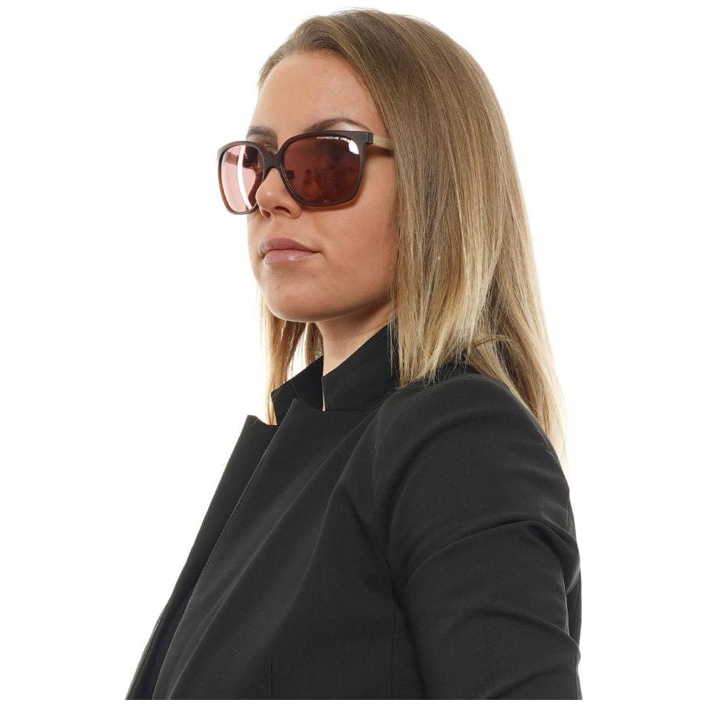 Porsche Design Burgundy Women Sunglasses Porsche Design