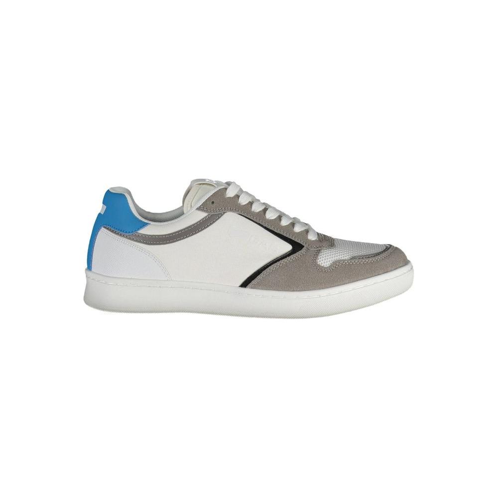 Gas White Polyester Sneaker Gas