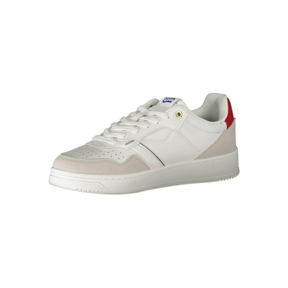 Gas White Polyester Sneaker Gas