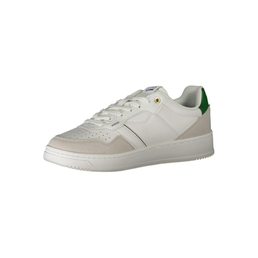 Gas White Polyester Sneaker Gas