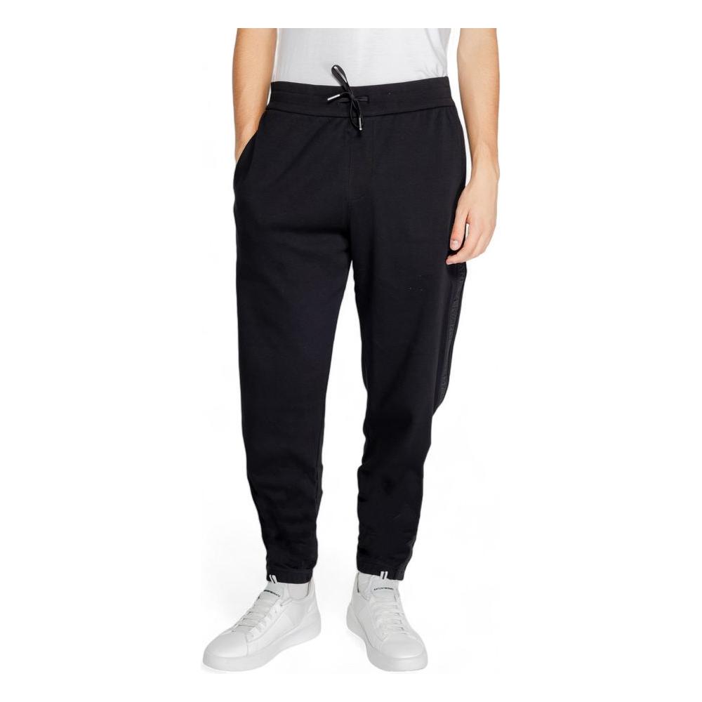 Armani Exchange Black Cotton Jeans & Pant Armani Exchange