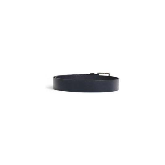 Hugo Boss Blue Leather Belt Hugo Boss Dark Slate Gray